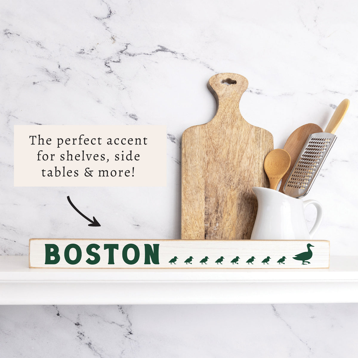 Boston Ducklings Skinny Sign