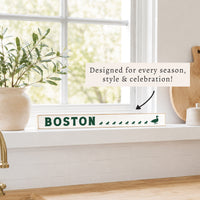 Boston Ducklings Skinny Sign