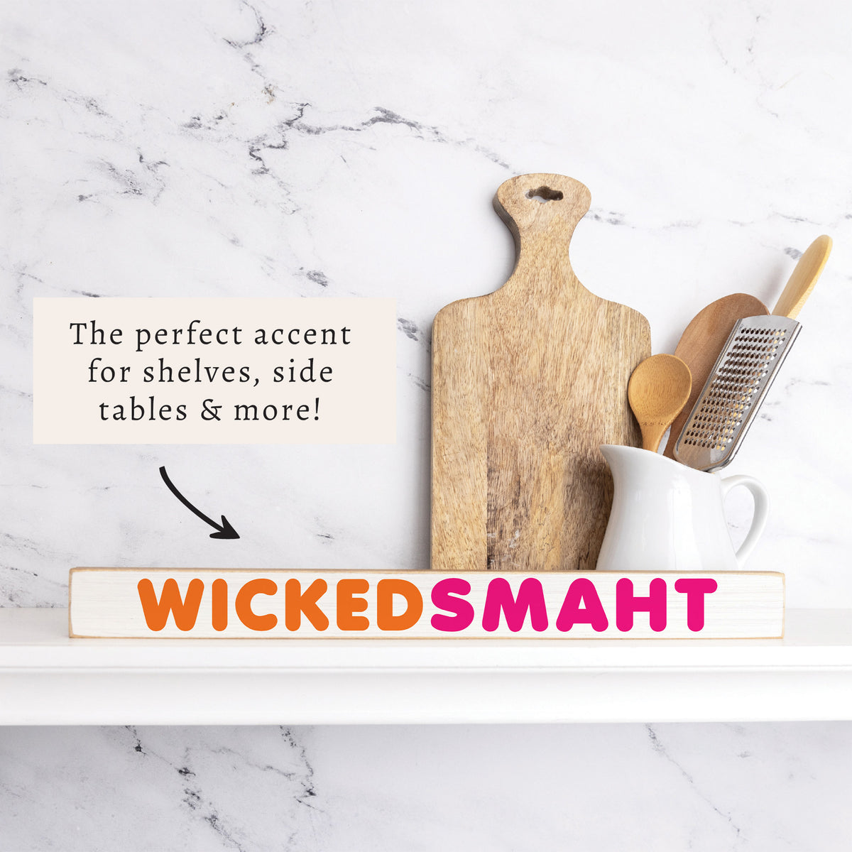 Wicked Smaht Skinny Sign