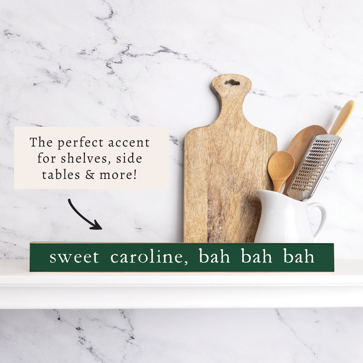 Boston Sweet Caroline Skinny Sign