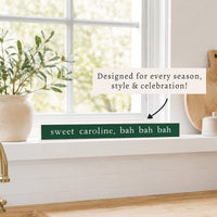Boston Sweet Caroline Skinny Sign