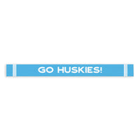 Collegiate Stripe Personalized Skinny Sign