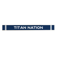 Collegiate Stripe Personalized Skinny Sign