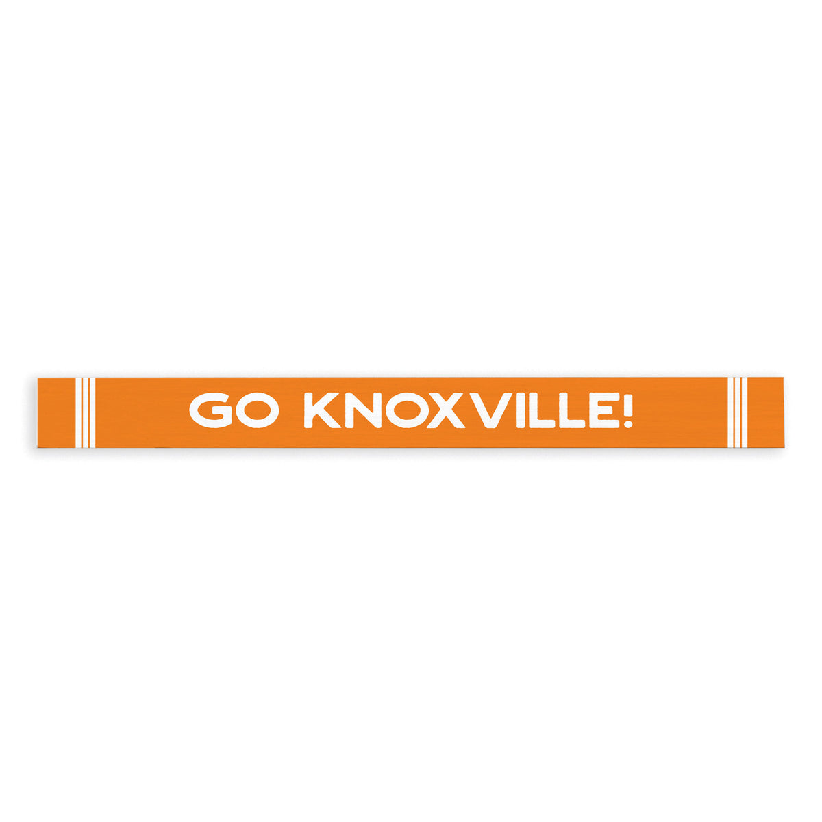 Collegiate Stripe Personalized Skinny Sign