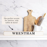 Antique Personalized Skinny Sign