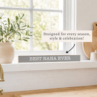 Best Ever Personalized Skinny Sign