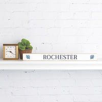 Hydrangea Personalized Skinny Sign