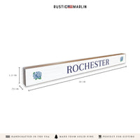 Hydrangea Personalized Skinny Sign