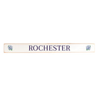 Hydrangea Personalized Skinny Sign