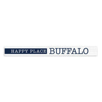 Happy Place Personalized Skinny Sign | Shelf Decor