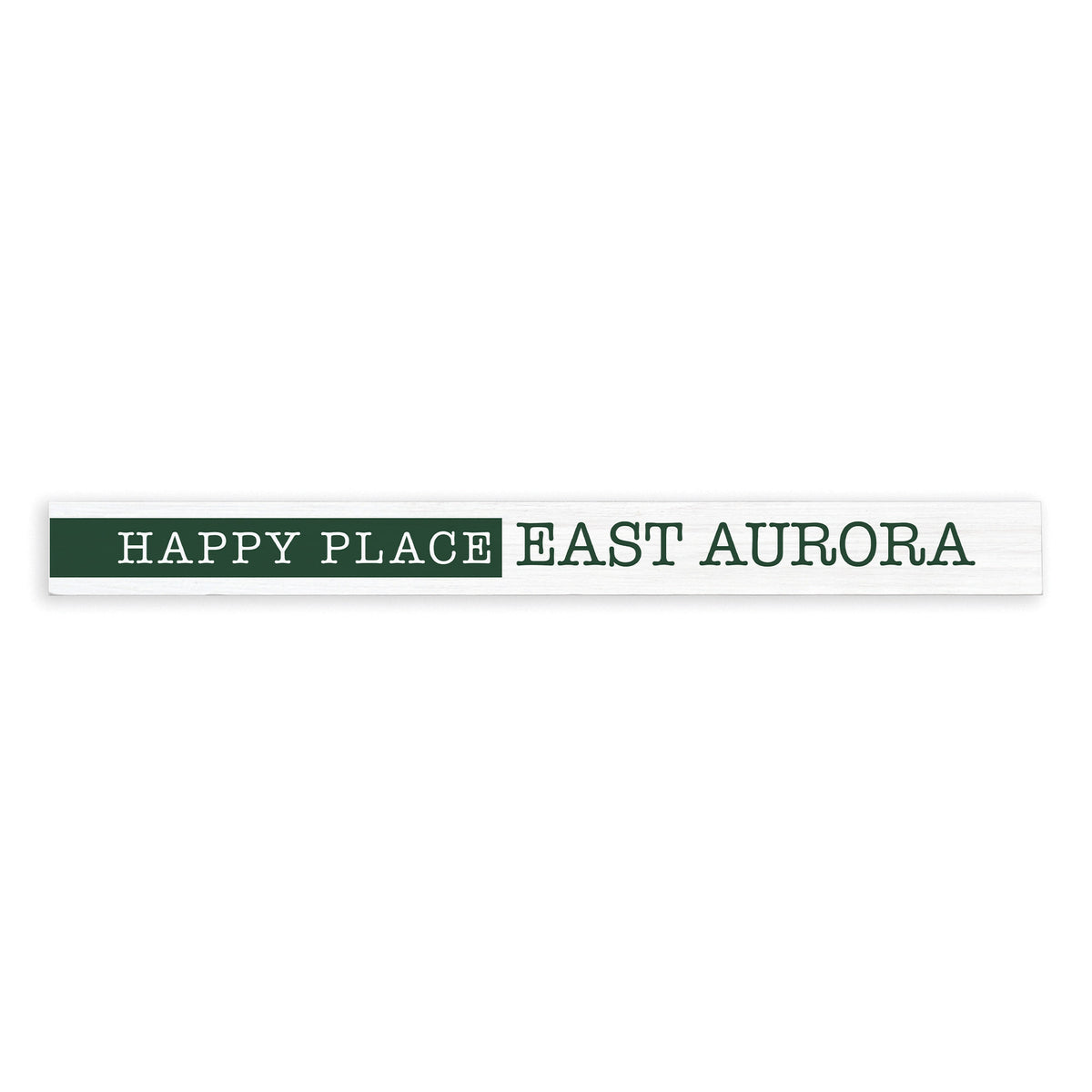 Happy Place Personalized Skinny Sign | Shelf Decor
