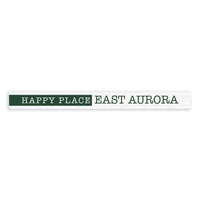 Happy Place Personalized Skinny Sign | Shelf Decor