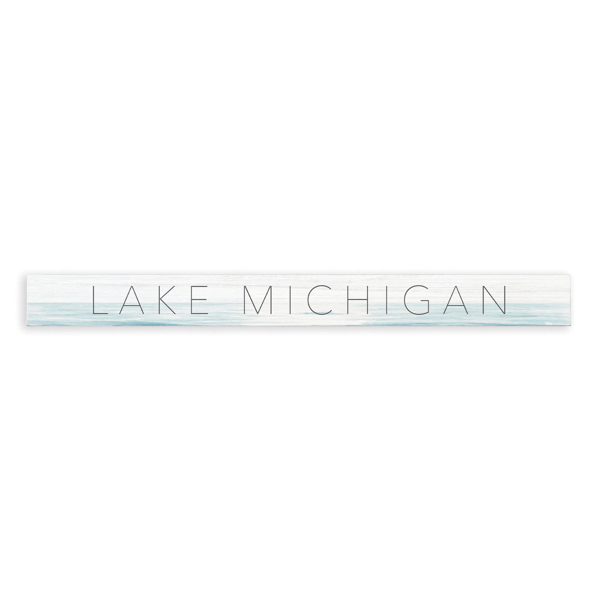 Waterscape Personalized Skinny Sign