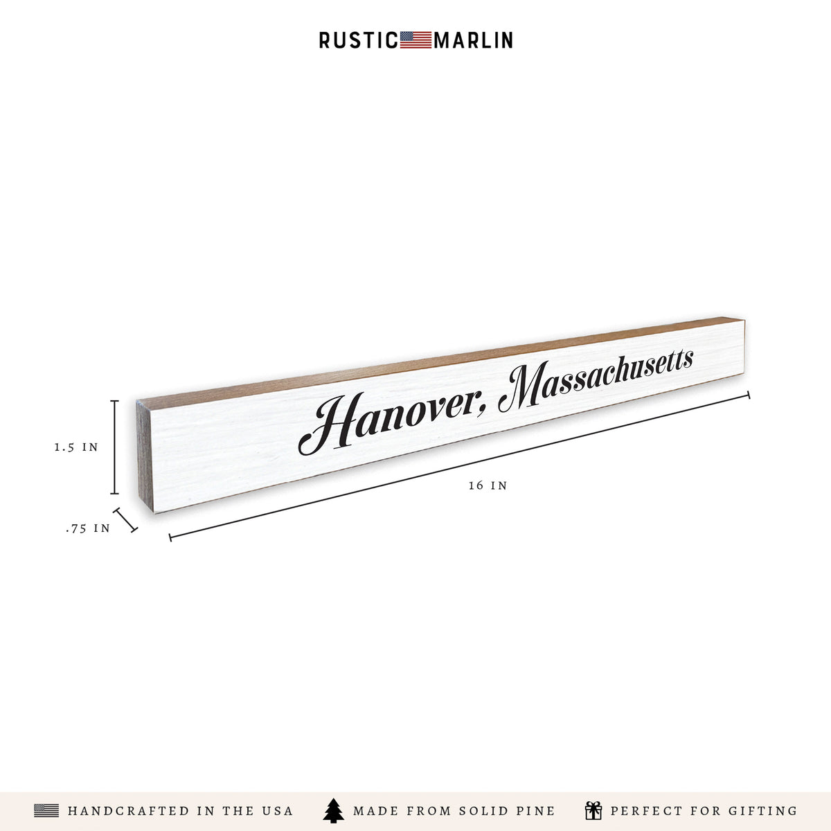 Script Personalized Skinny Sign