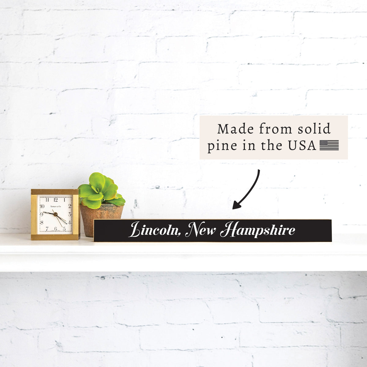 Script Personalized Skinny Sign