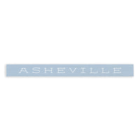 Vintage Soft Blue Personalized Skinny Sign