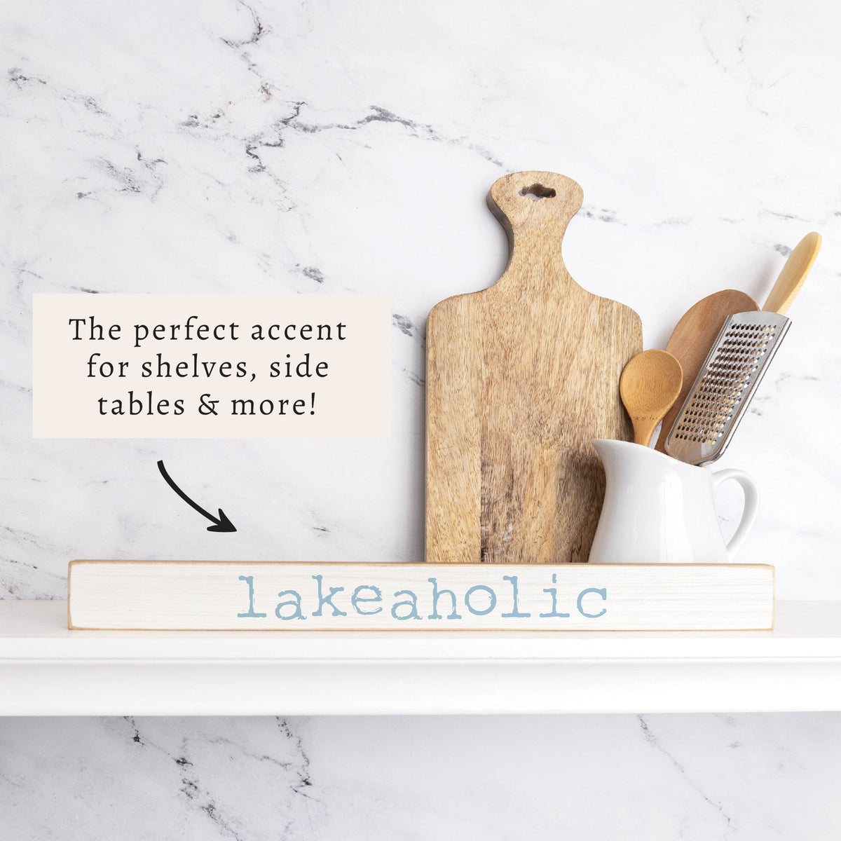 Lakeaholic Skinny Sign