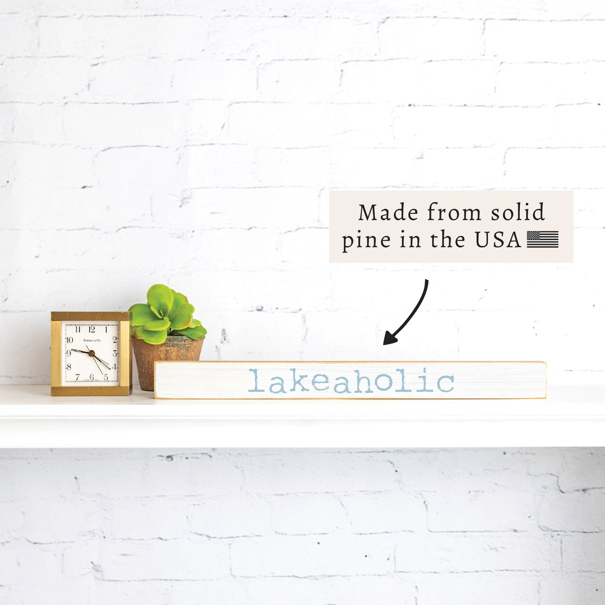 Lakeaholic Skinny Sign