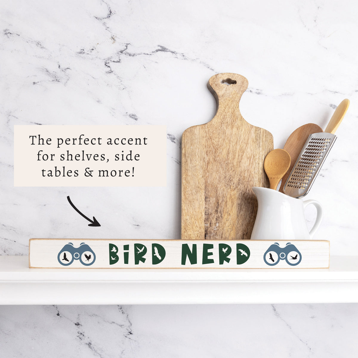 Bird Nerd Skinny Sign