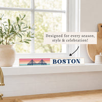 Boston Bridge Skinny Sign