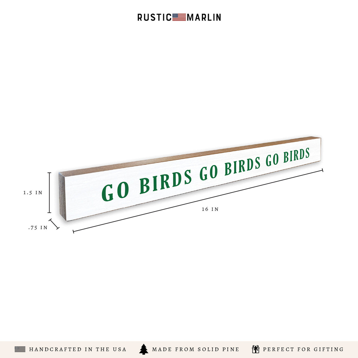 Philly Go Birds Skinny Sign