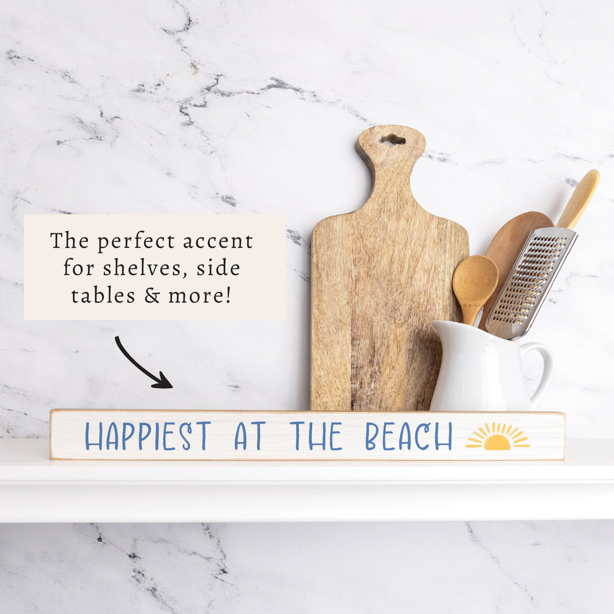 Happiest At The Beach Skinny Sign