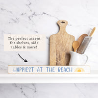 Happiest At The Beach Skinny Sign