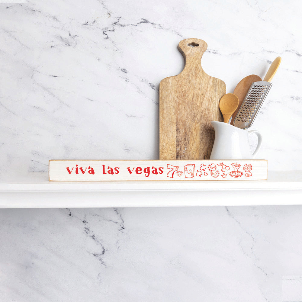 Viva Las Vegas Skinny Sign