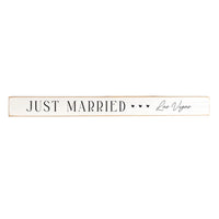 Las Vegas Just Married Skinny Sign