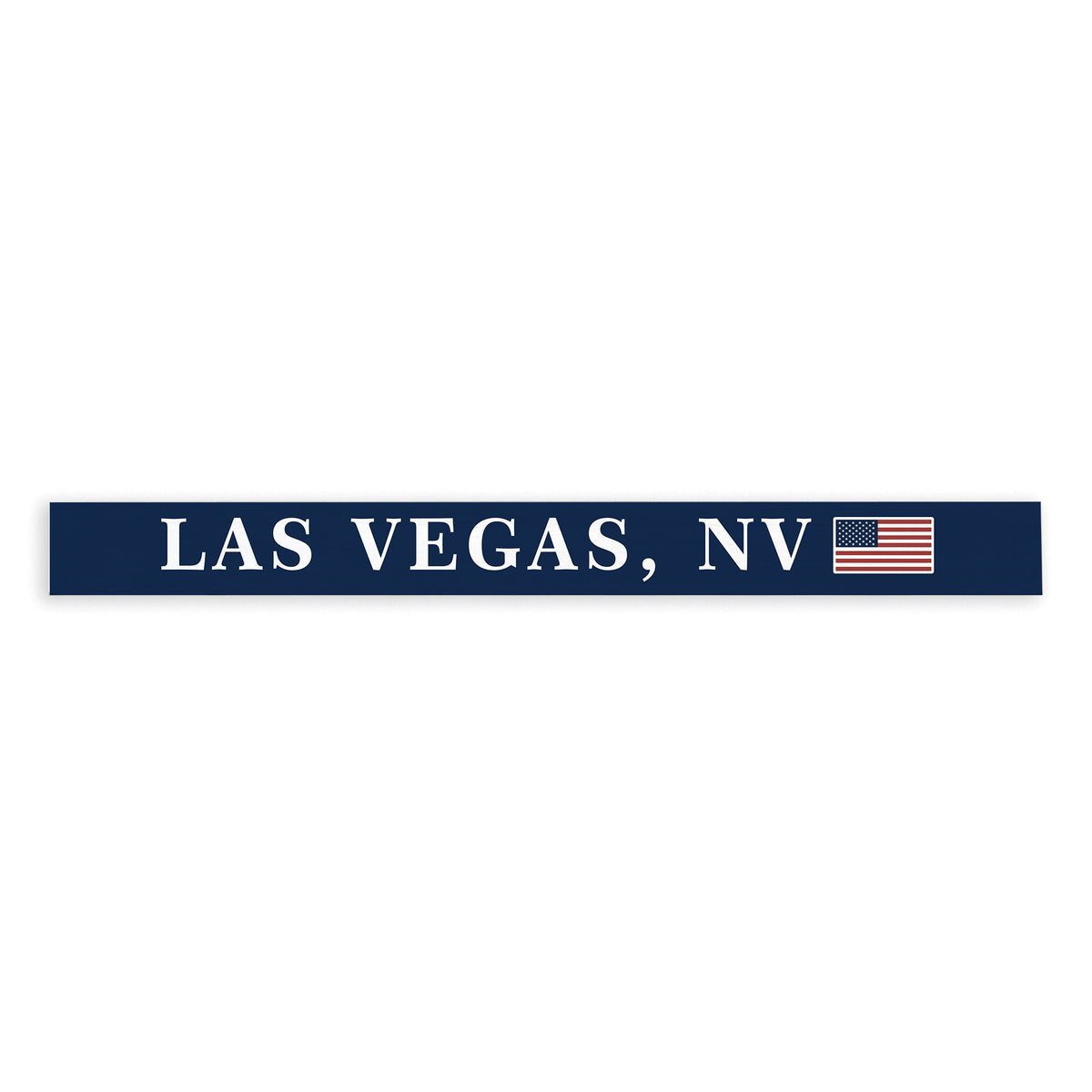 Las Vegas NV American Flag Skinny Sign