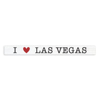 I Love Las Vegas Skinny Sign