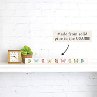 Butterflies Skinny Sign