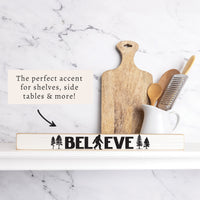 Big Foot We Believe Skinny Sign