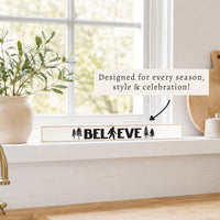 Big Foot We Believe Skinny Sign