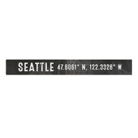 Seattle City Grid Skinny Sign