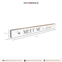 Meet Me In Seattle Skinny Sign