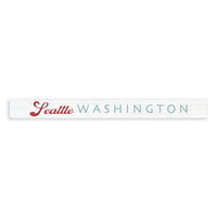 Seattle Washington Skinny Sign