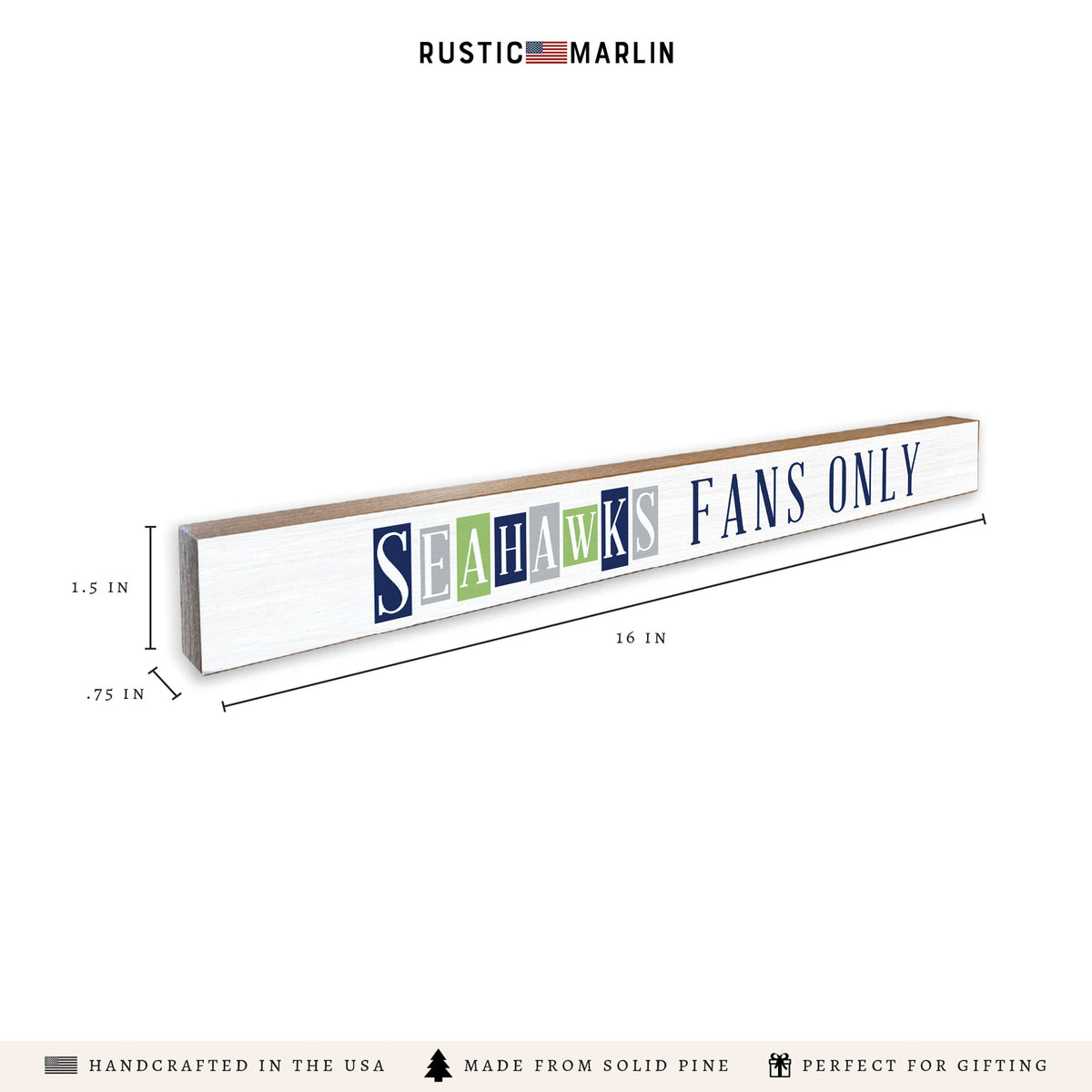 Seahawks Fans Only Skinny Sign