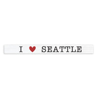 I Love Seattle Skinny Sign