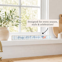 America Happy 250th Skinny Sign