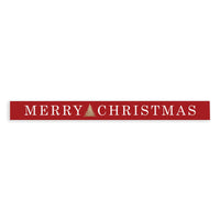 Merry Christmas Skinny Sign