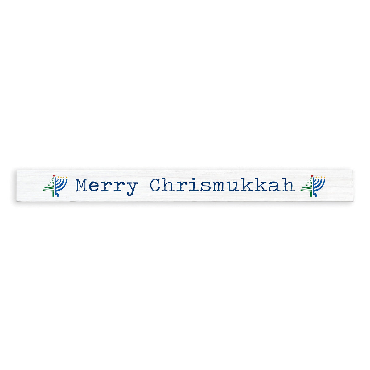 Christmas Hanukkah Skinny Sign