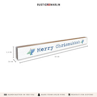 Christmas Hanukkah Skinny Sign