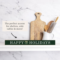 Happy Holidays Skinny Sign
