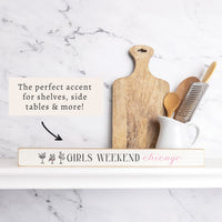 Chicago Girls Weekend Skinny Sign