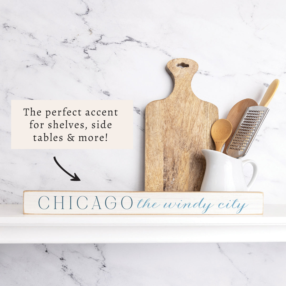 Chicago The Windy City Skinny Sign