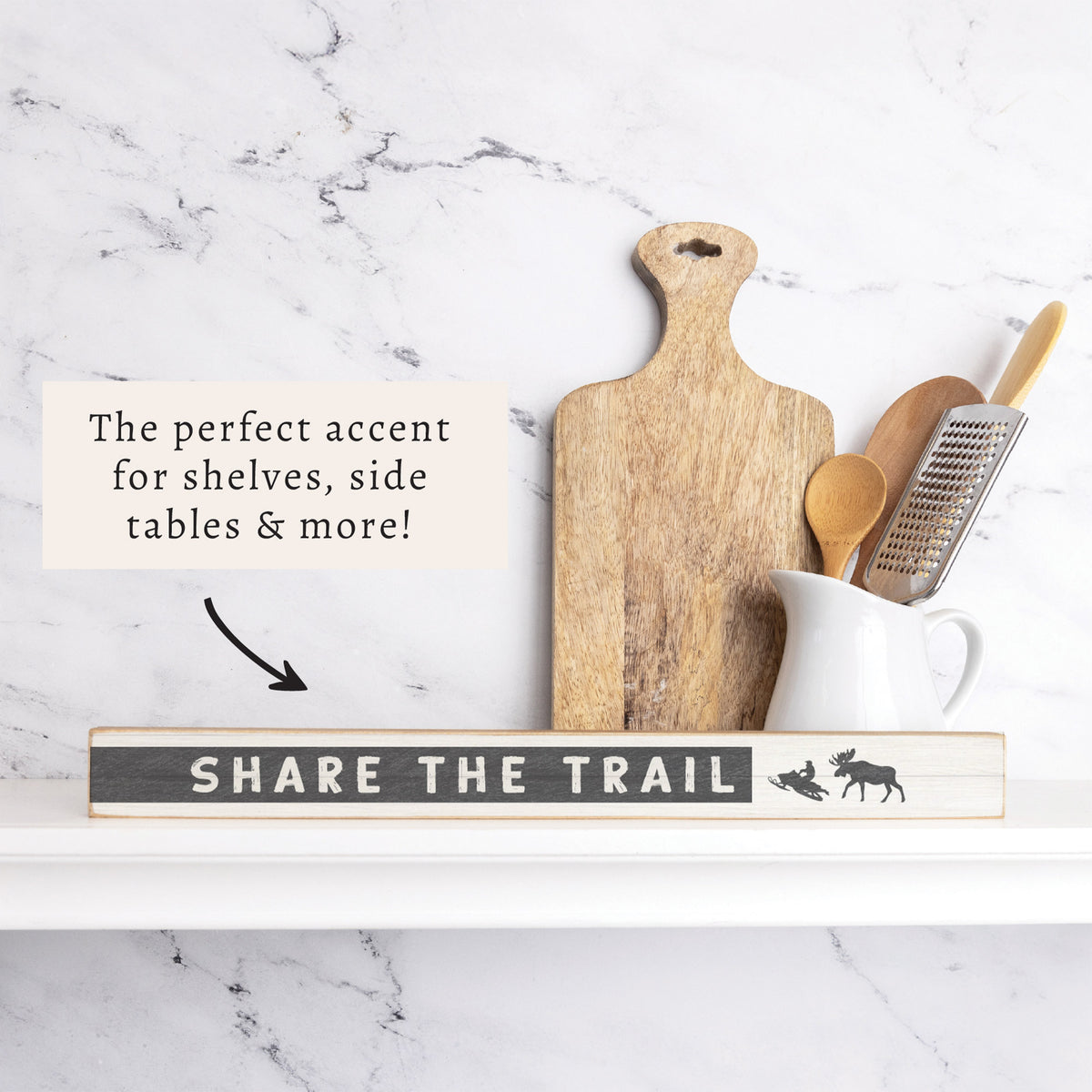 Share the Trail Skinny Sign