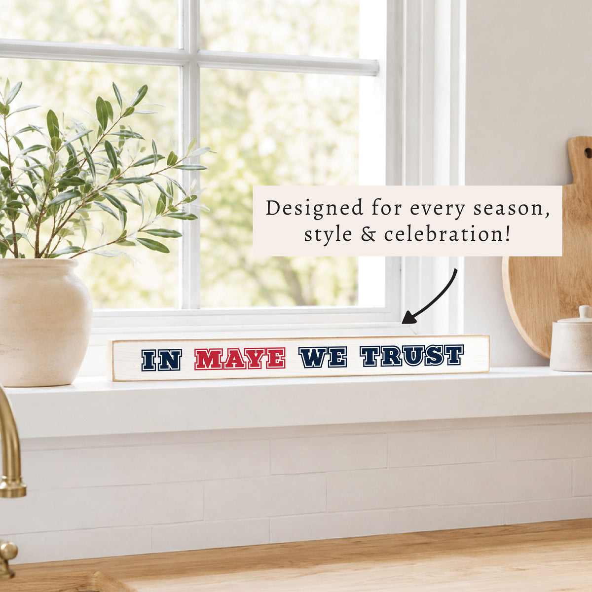 In Maye We Trust Skinny Sign
