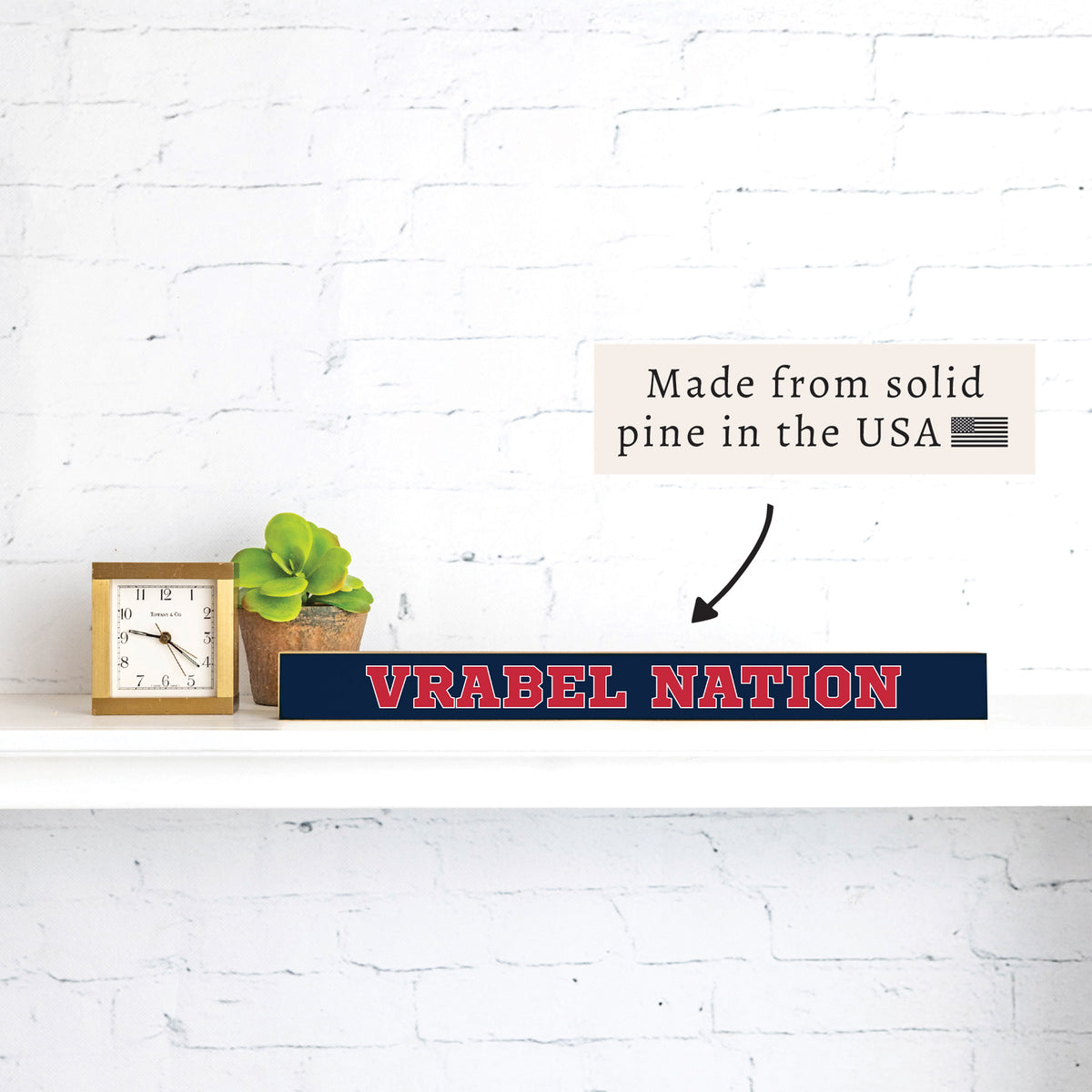 Vrabel Nation Skinny Sign