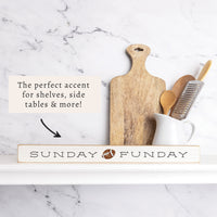 Sunday Funday Football  Skinny Sign